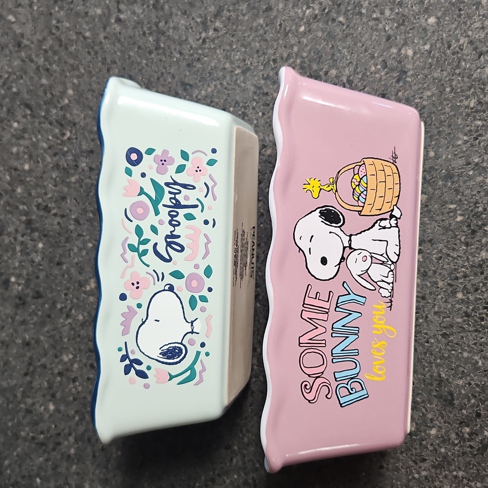 Snoopy mini loaf pans